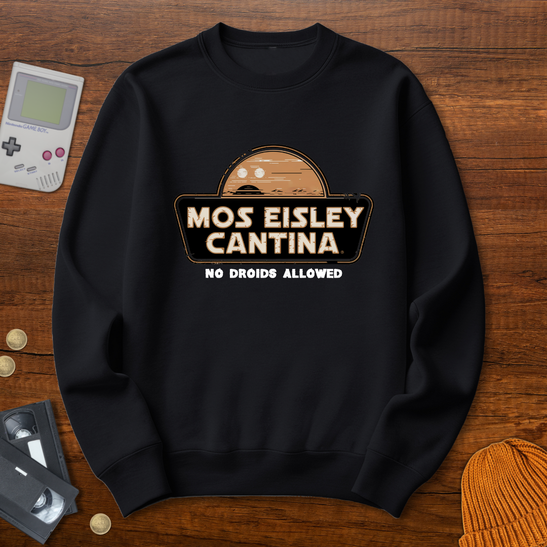 Printify Sweatshirt S / Black Mos Eisley - Sweatshirt