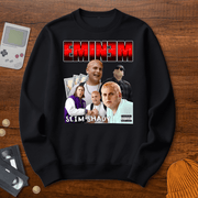 Printify Sweatshirt S / Black Slim Shady- Sweatshirt