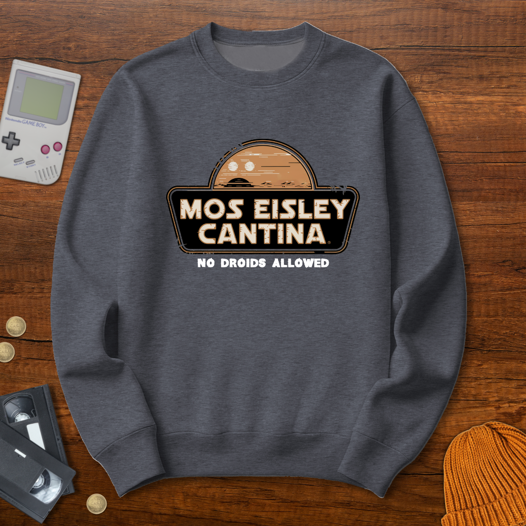 Printify Sweatshirt S / Graphite Heather Mos Eisley - Sweatshirt