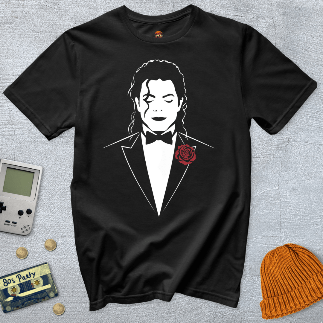 Printify T-Shirt Black / S MJ - Shirt