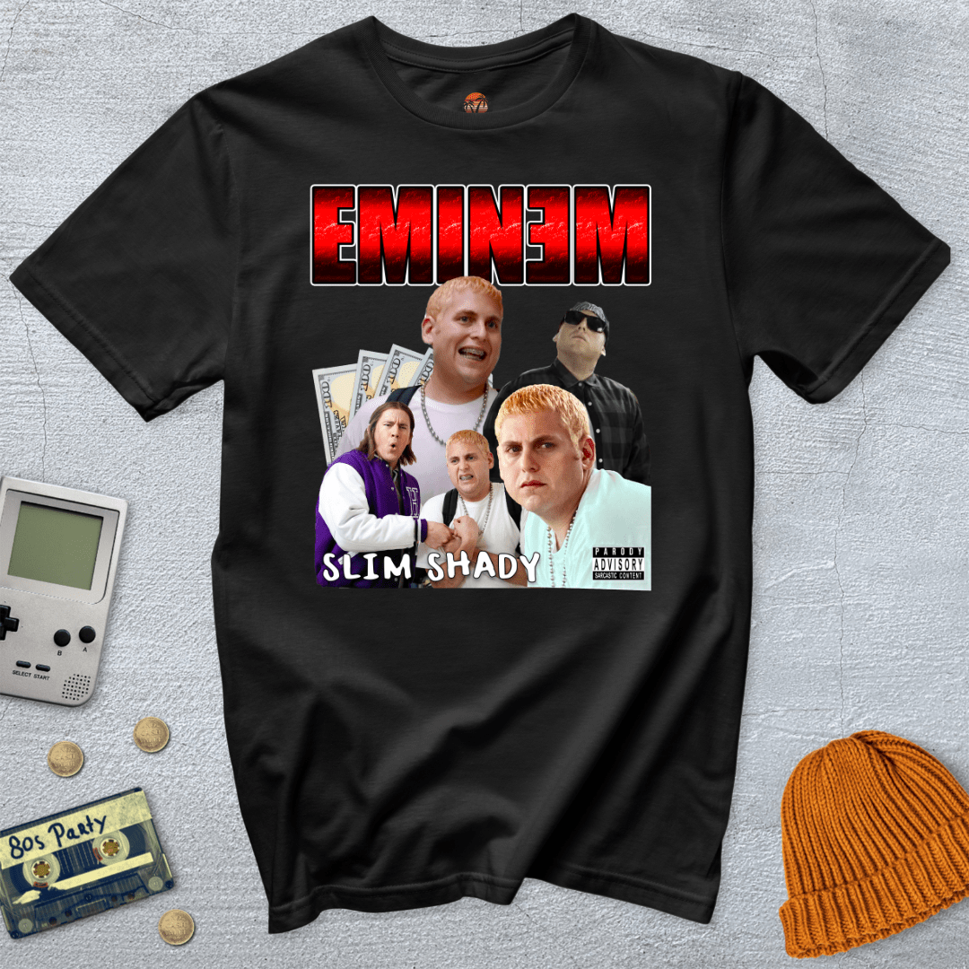 Printify T-Shirt Black / S Slim Shady - Shirt
