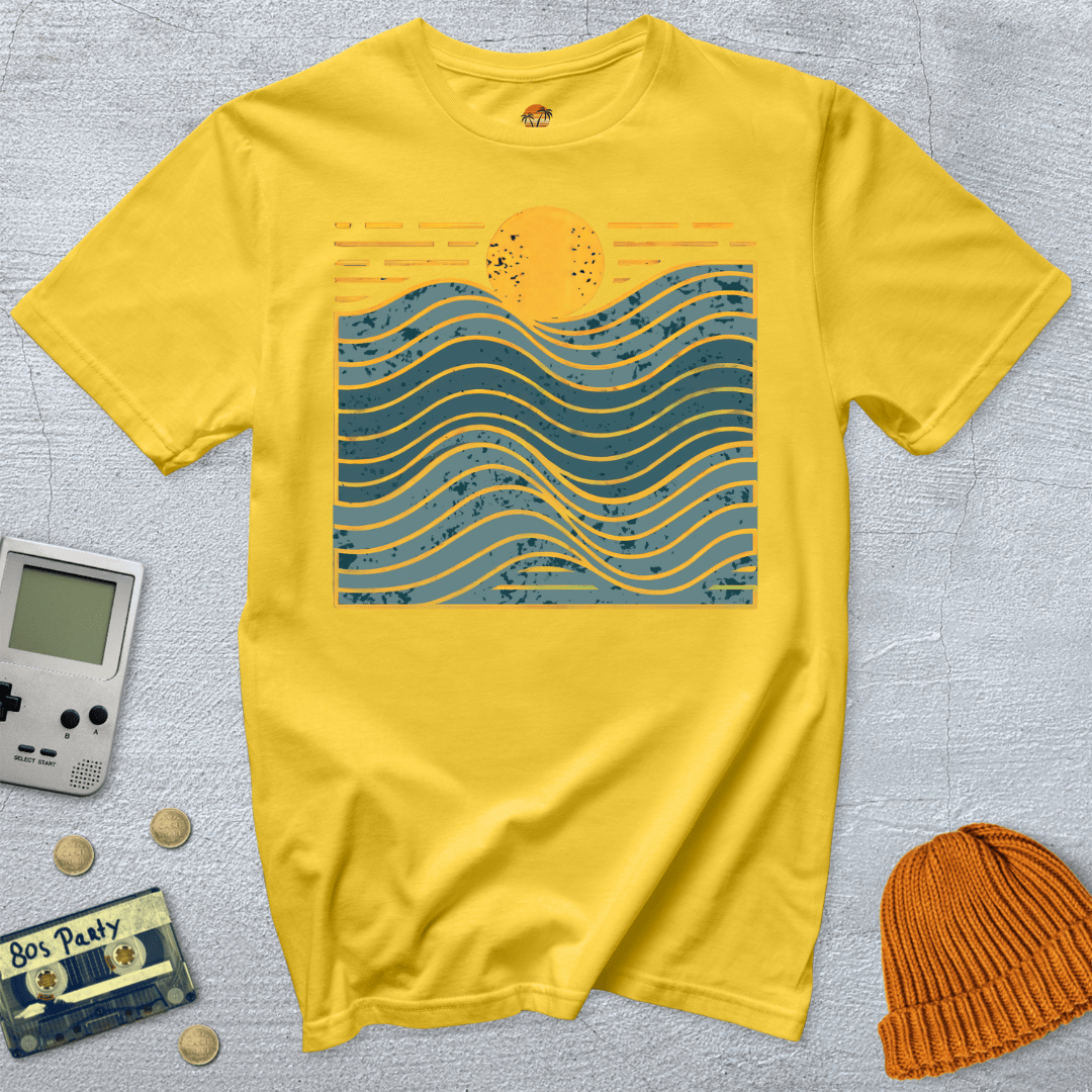 Printify T-Shirt Daisy / S Wavy Days - Shirt