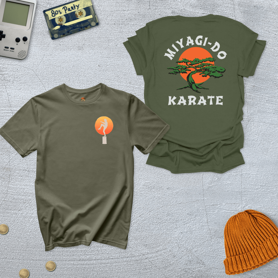 Printify T-Shirt Military Green / S Miyagi -Shirt