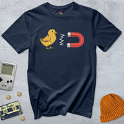 Printify T-Shirt Navy / S Chick Magnet - Shirt