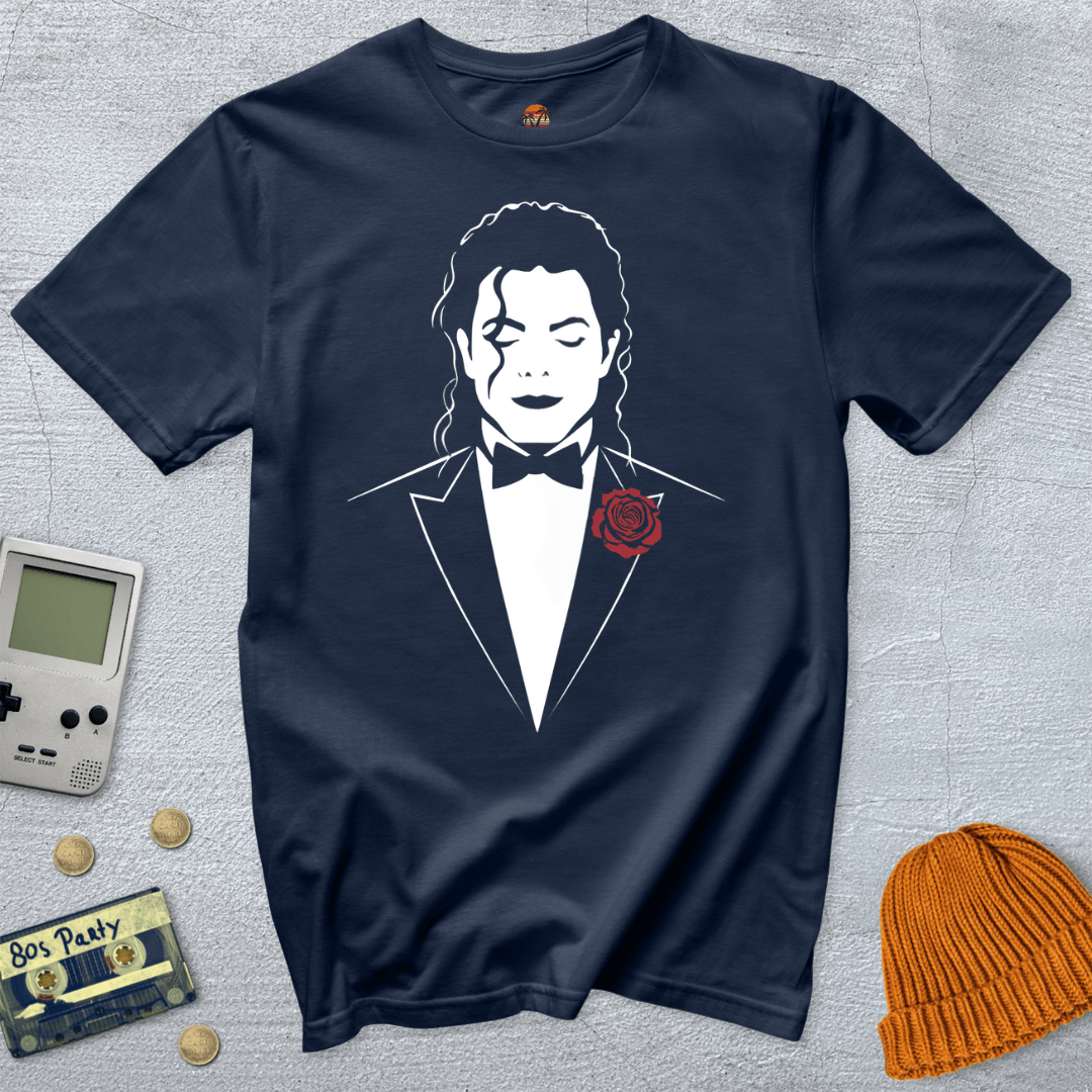 Printify T-Shirt Navy / S MJ - Shirt