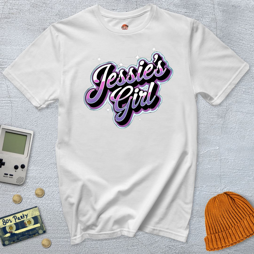 Printify T-Shirt White / S Jessie's Girl - Shirt