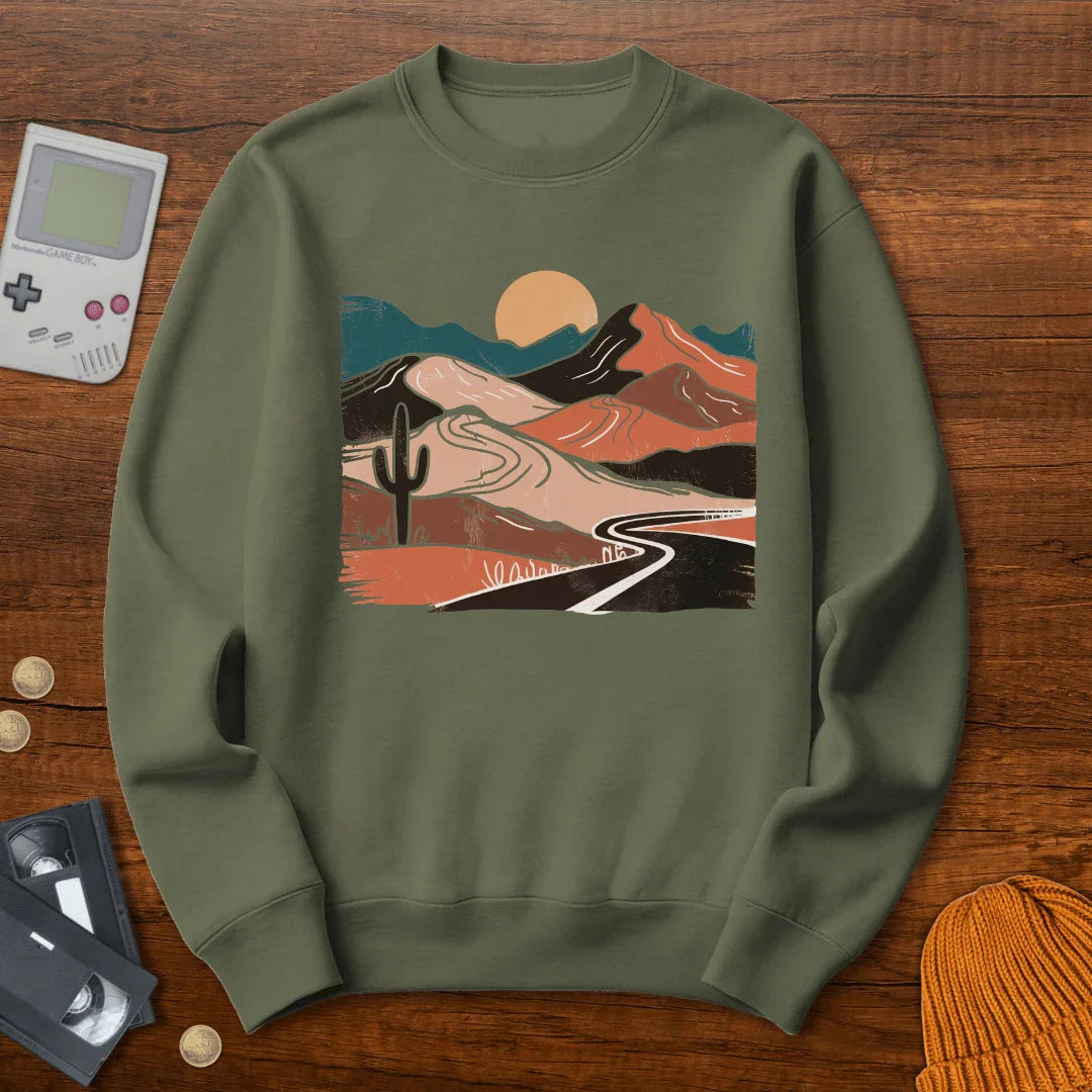 Desert landscape - Sweatshirt - Throwback Paradise