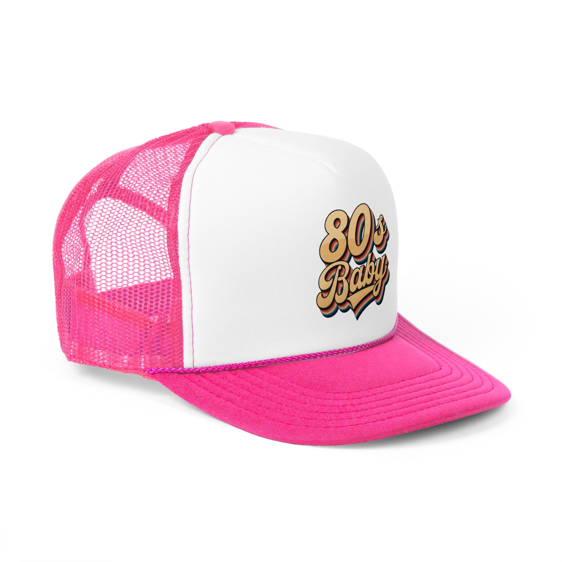 80s Baby - Retro Trucker Cap - Throwback Paradise