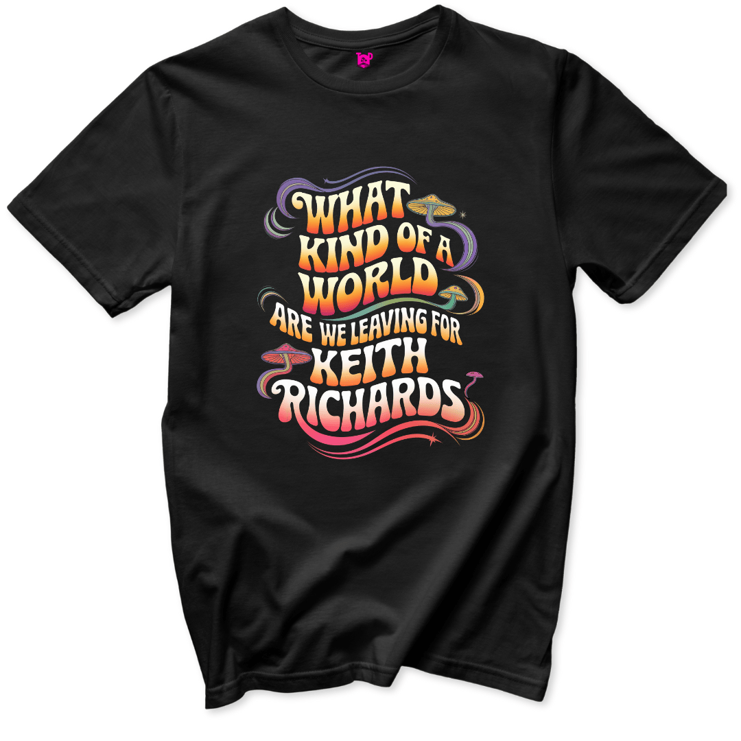 Keith Richards T-Shirt - Throwback Paradise