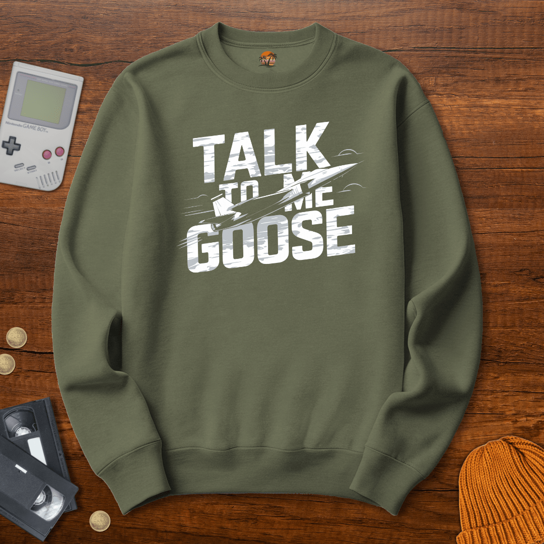 Talk to me Goose - Sweatshirt - Throwback Paradise