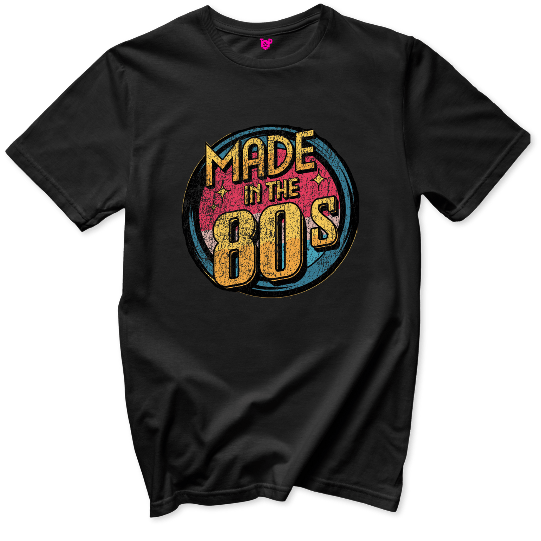 Made in the 80's T-Shirt - Throwback Paradise