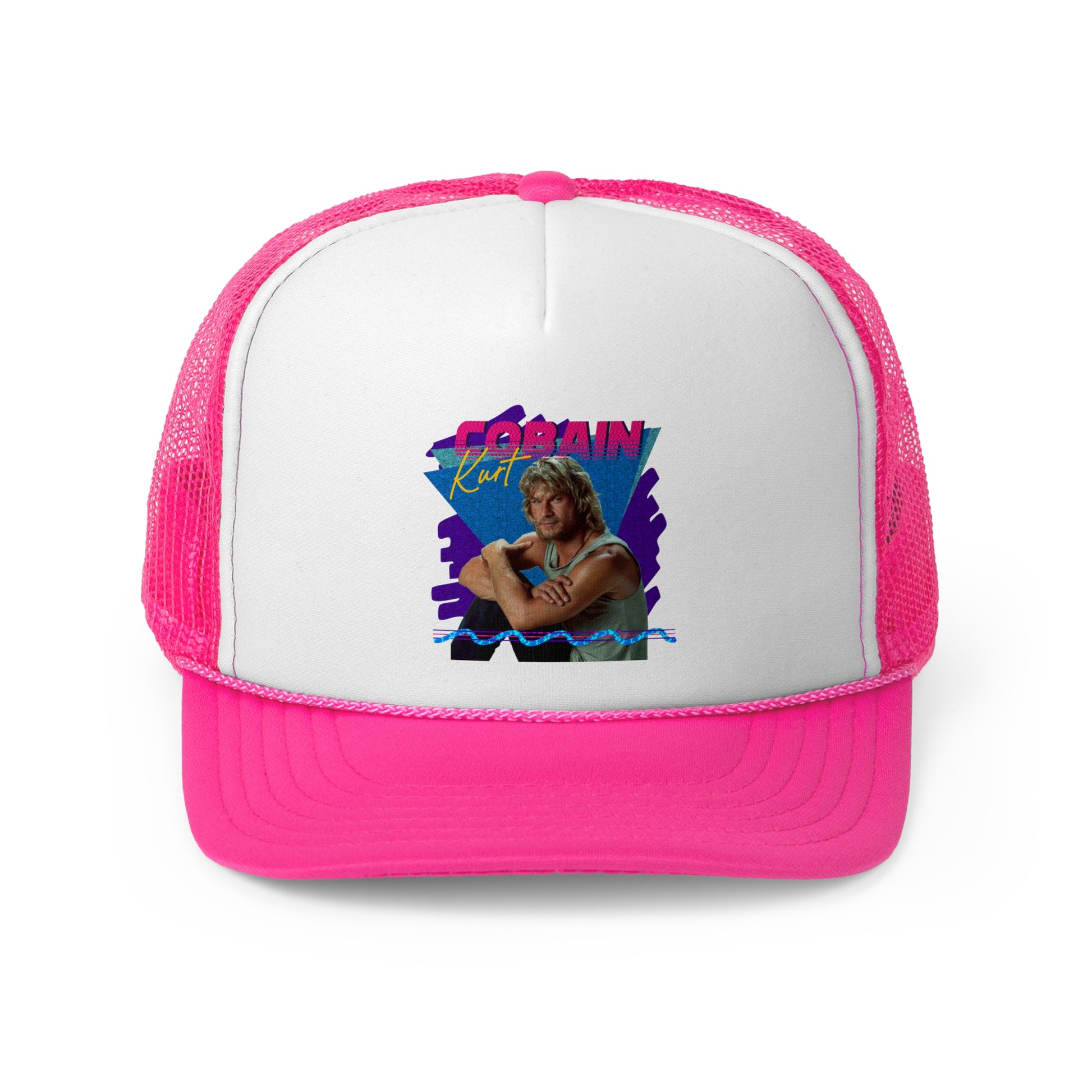 Kurt Cobain - Retro Trucker Cap - Throwback Paradise