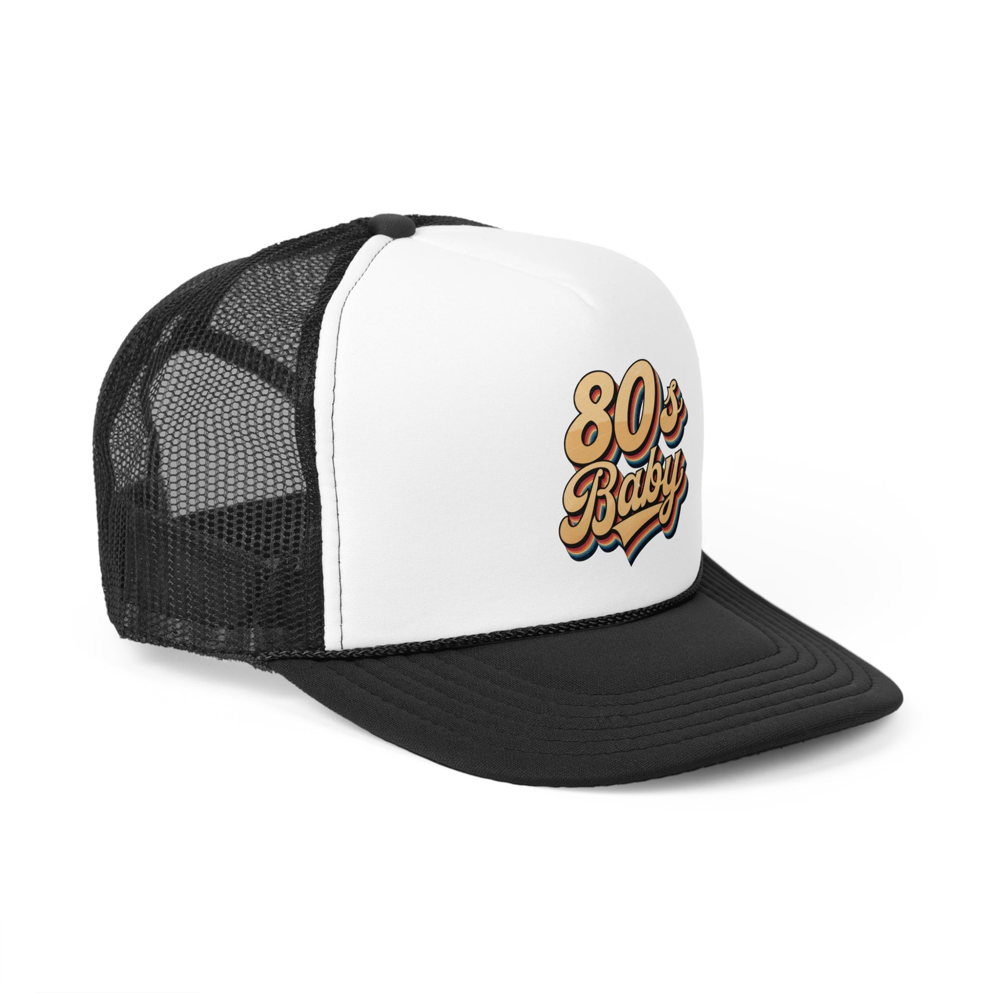80s Baby - Retro Trucker Cap - Throwback Paradise