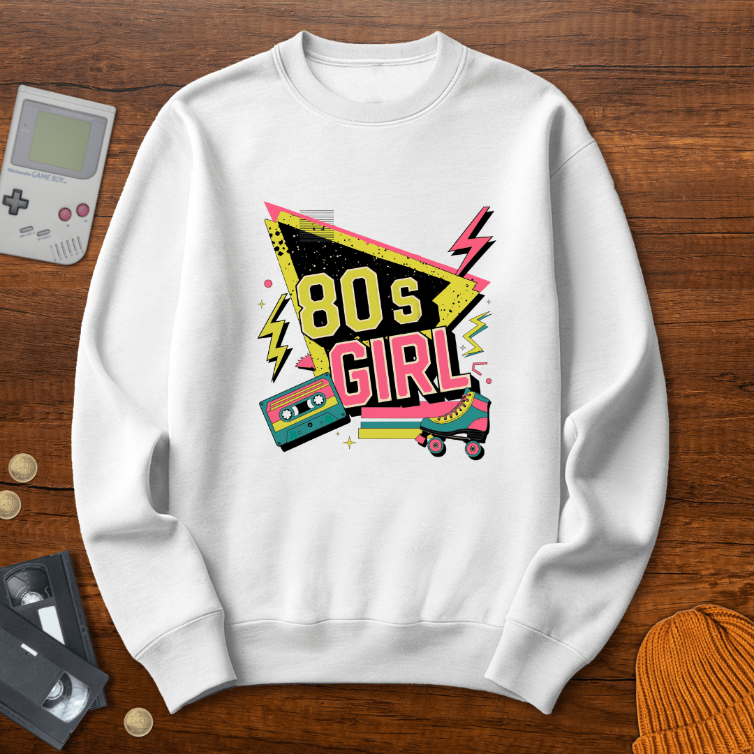 80's Girl - Sweatshirt - Throwback Paradise