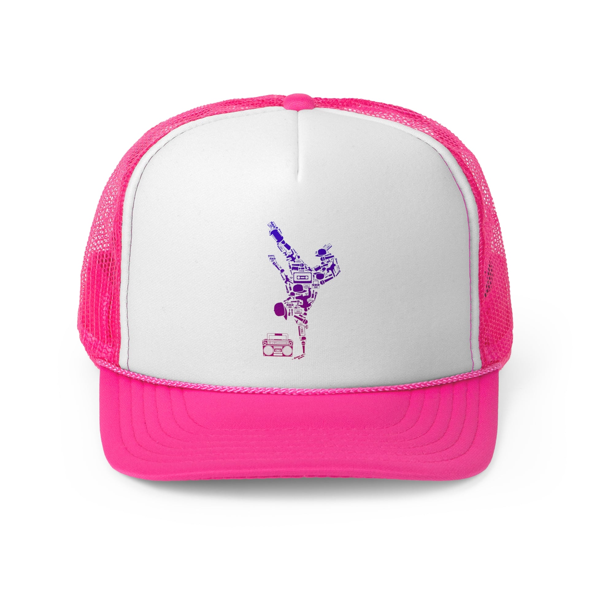 Breakdancing - Retro Trucker Cap - Throwback Paradise