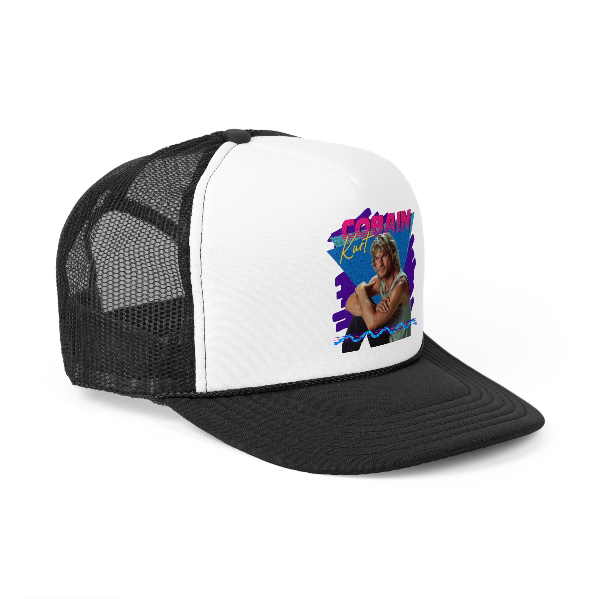 Kurt Cobain - Retro Trucker Cap - Throwback Paradise