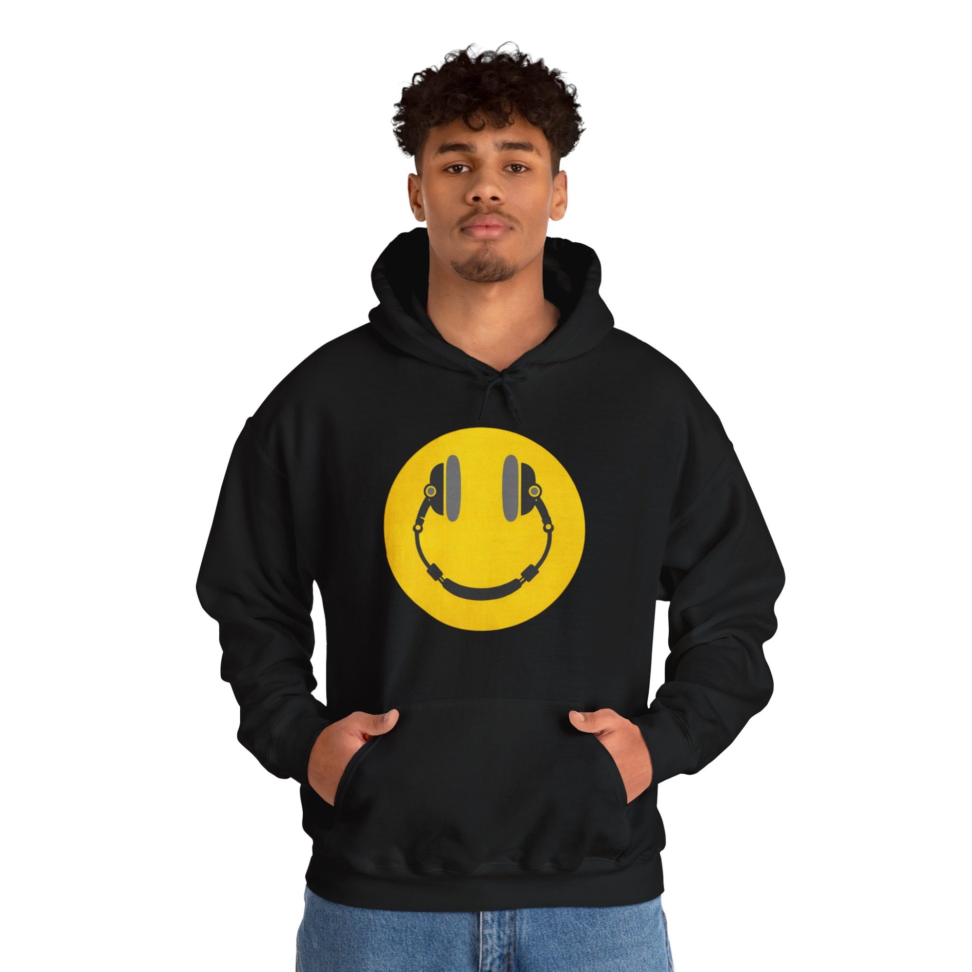 Happy Face - Hoodie - Throwback Paradise