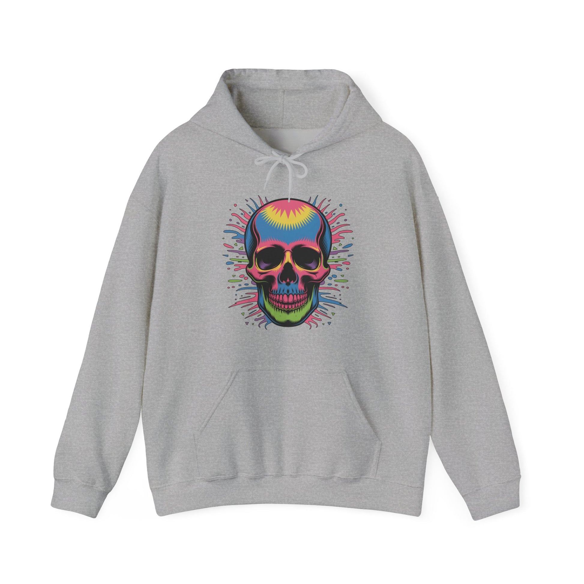 Skull - Hoodie - Throwback Paradise