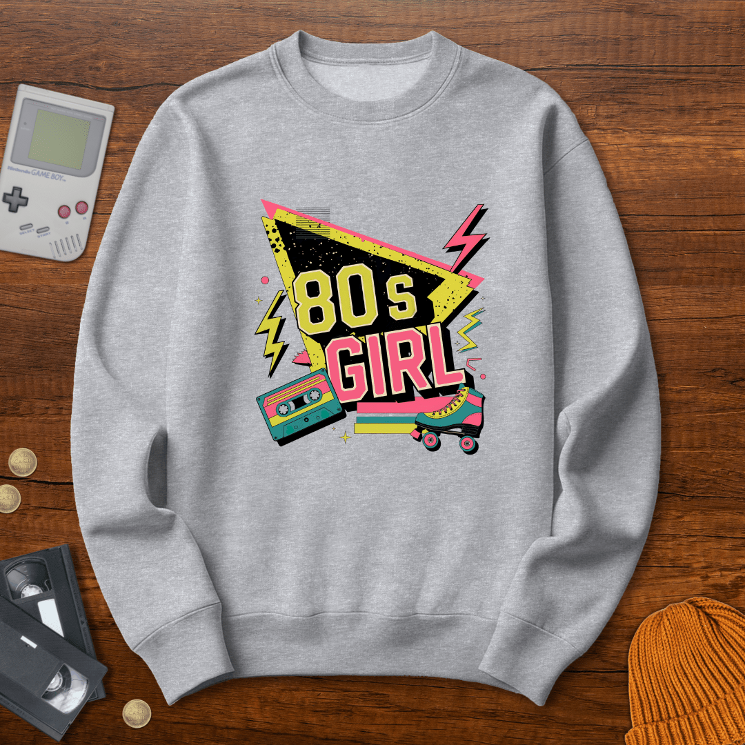 80's Girl - Sweatshirt - Throwback Paradise