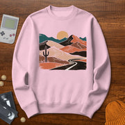 Desert landscape - Sweatshirt - Throwback Paradise