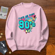 Back to the 90s - Sweatshirt - Throwback Paradise