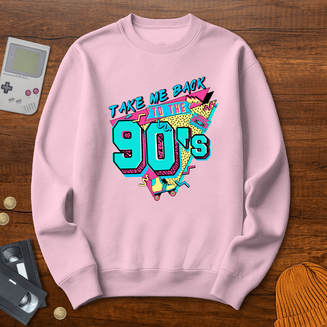 Back to the 90s - Sweatshirt - Throwback Paradise