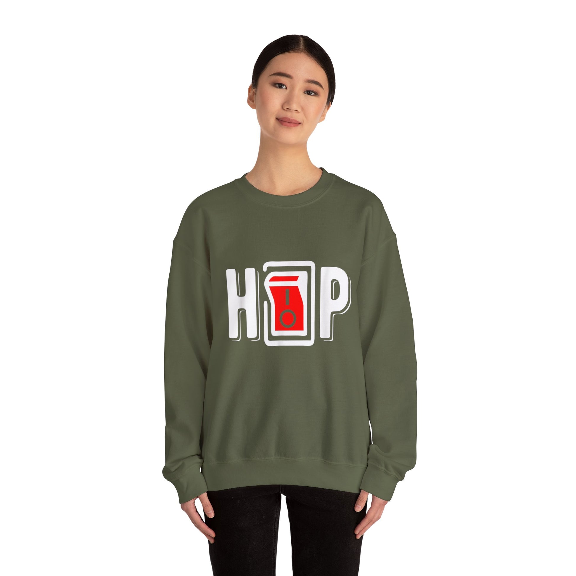 Hip Hop Lightswitch - Sweatshirt - Throwback Paradise