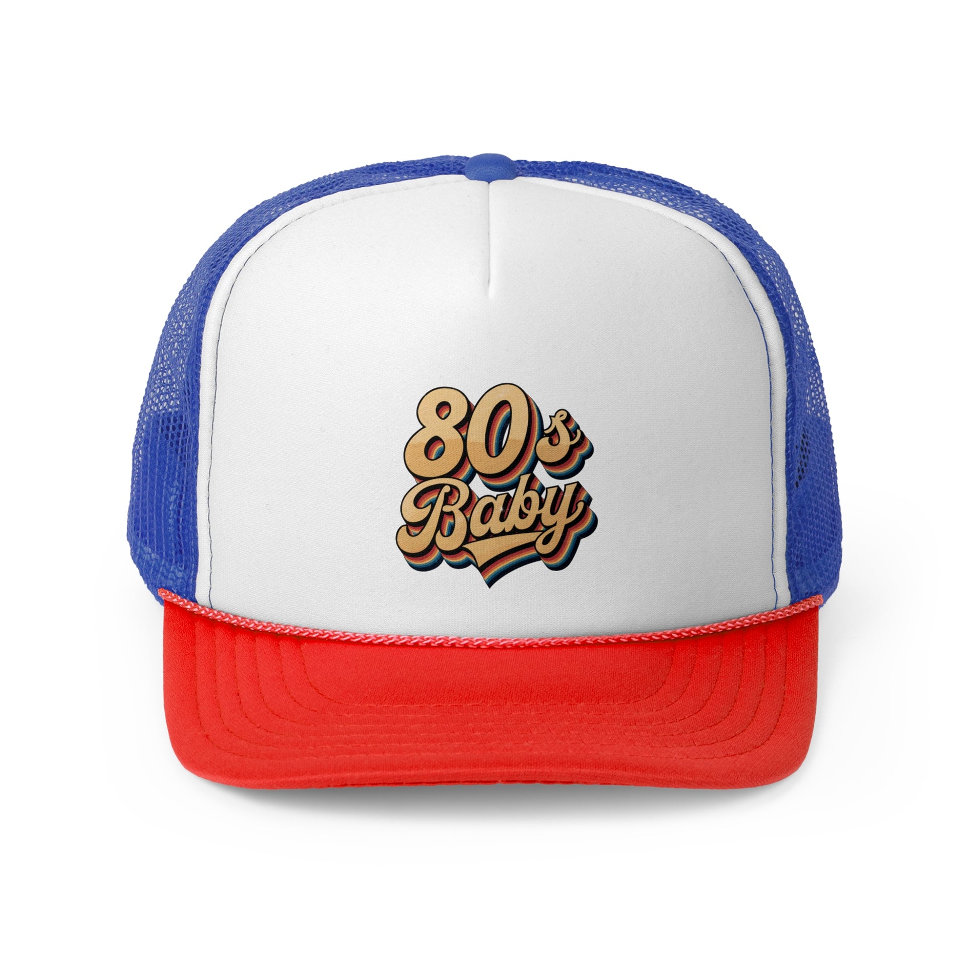 80s Baby - Retro Trucker Cap - Throwback Paradise