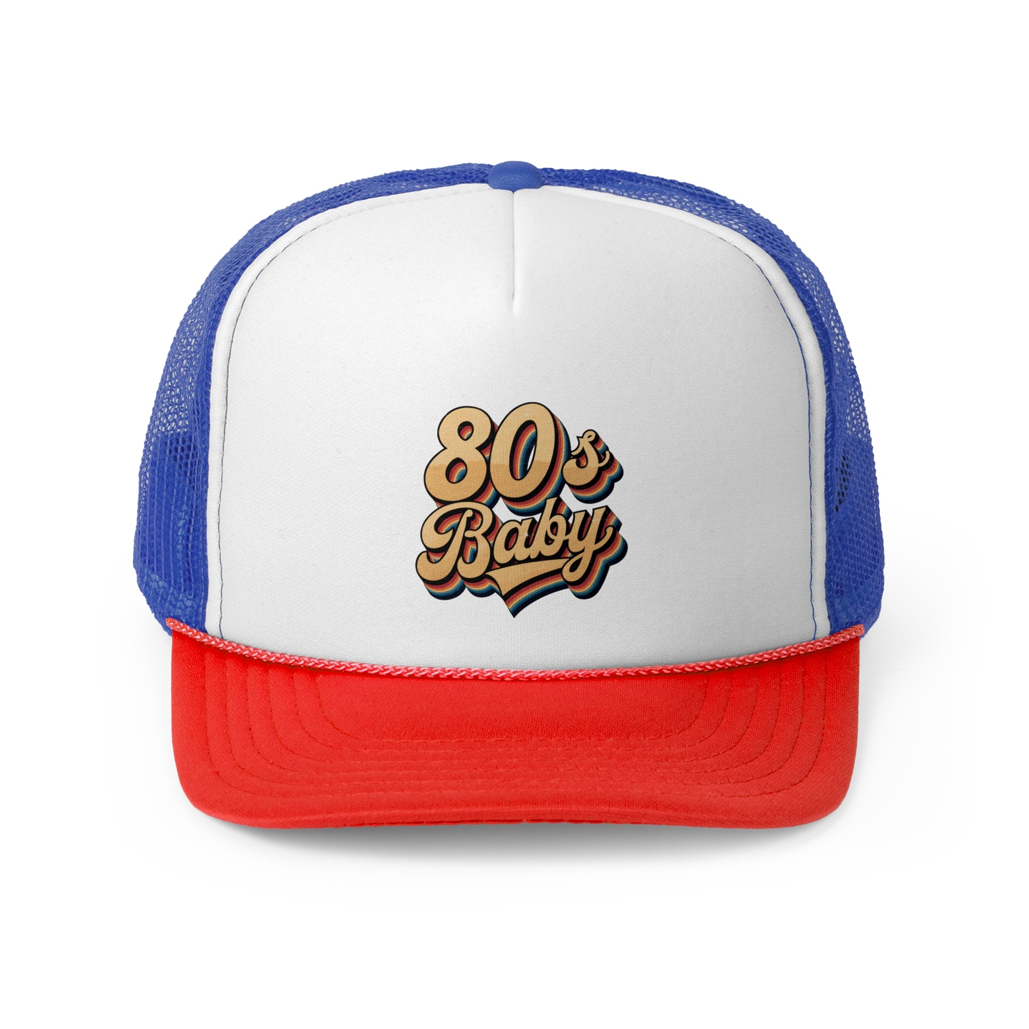 80s Baby - Retro Trucker Cap - Throwback Paradise