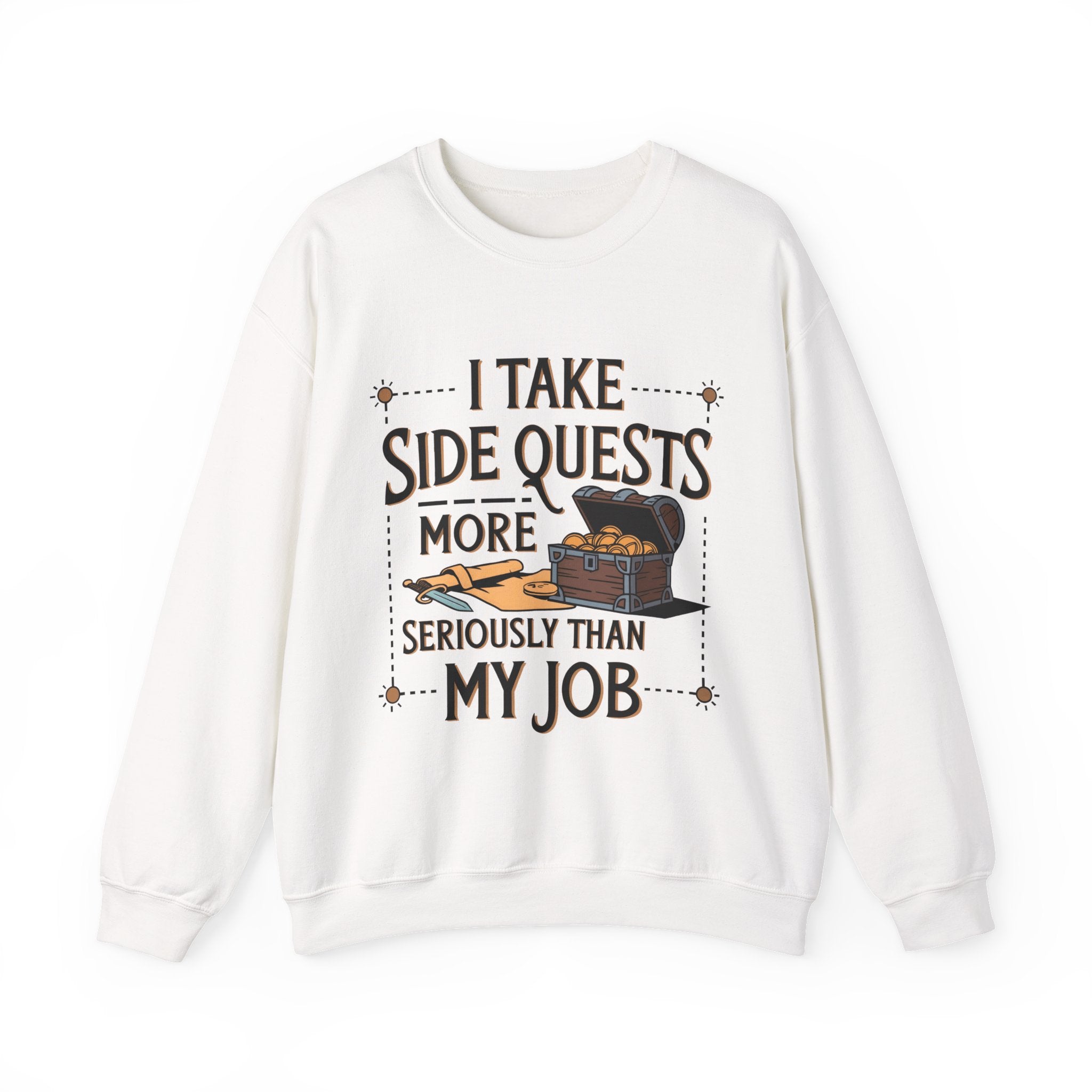 Side Quests - Sweatshirt - Throwback Paradise
