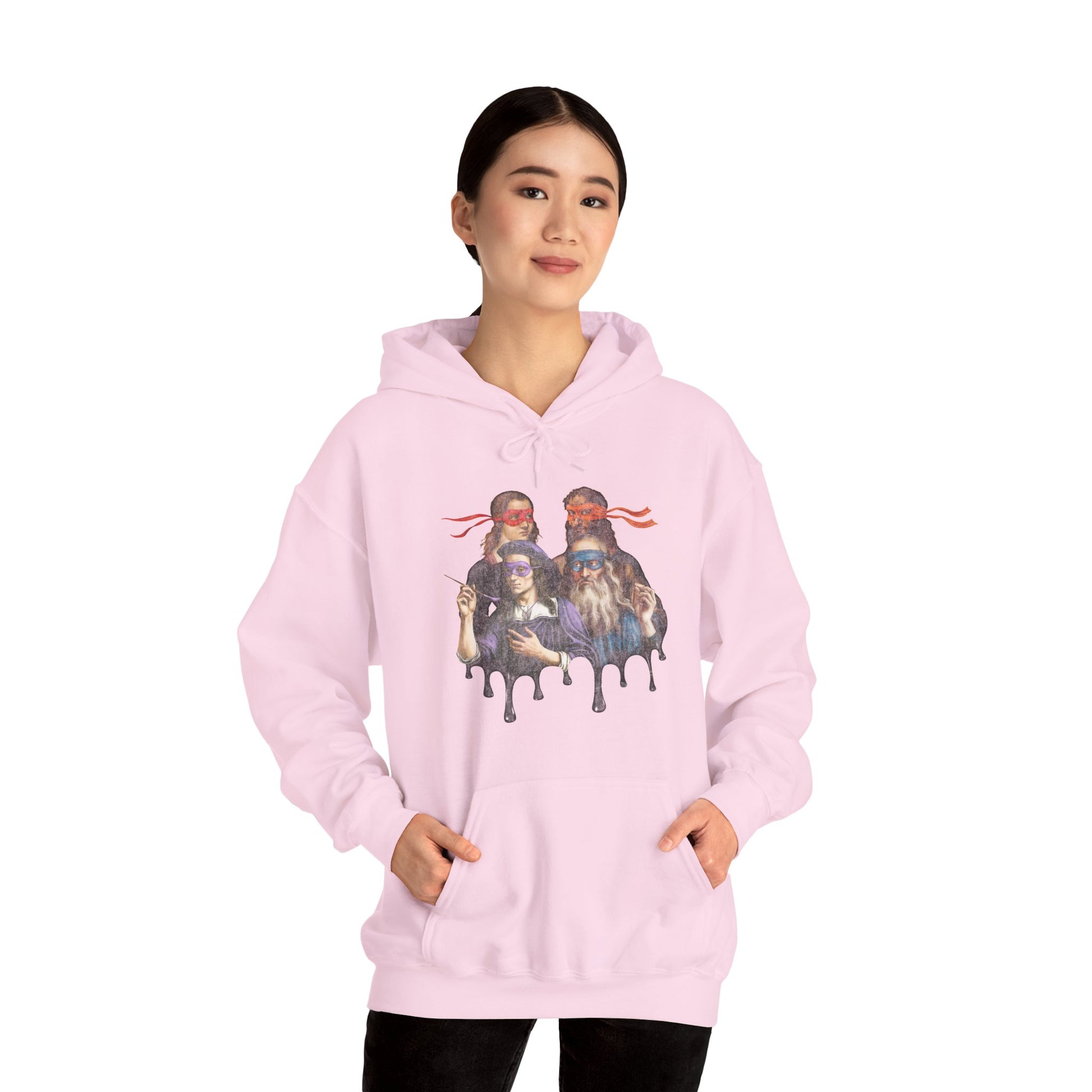 Renaissance Artists Ninja Painters - Hoodie - Throwback Paradise