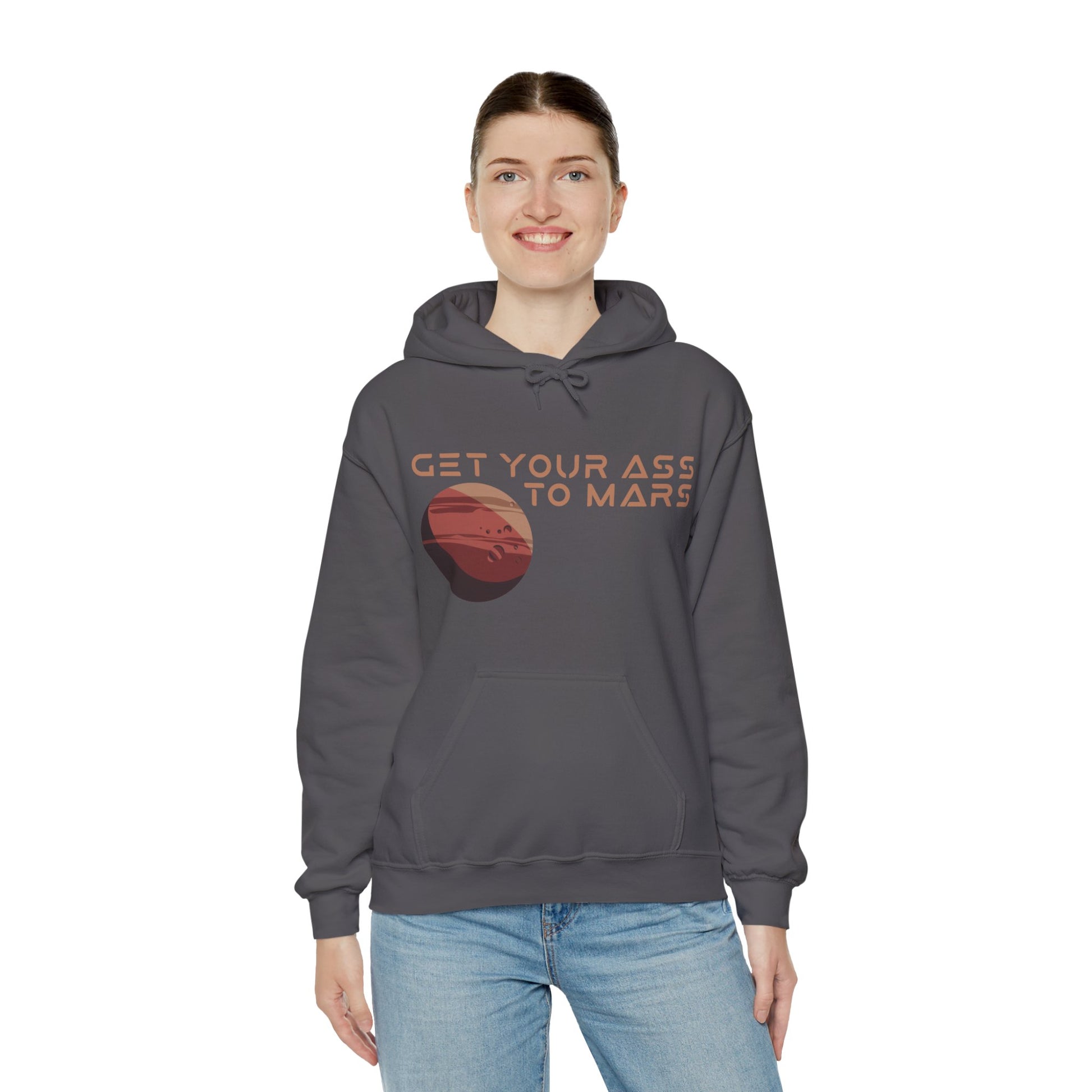Get your ass to Mars - Hoodie - Throwback Paradise