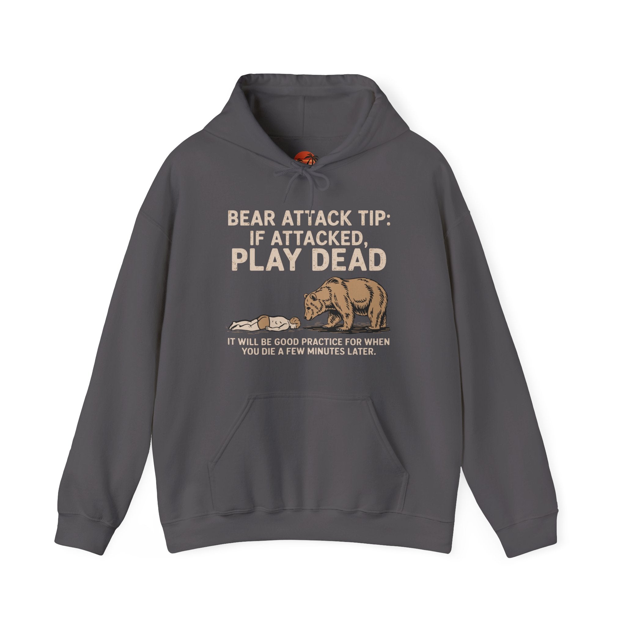 Bear Attack Tip - Hoodie - Throwback Paradise