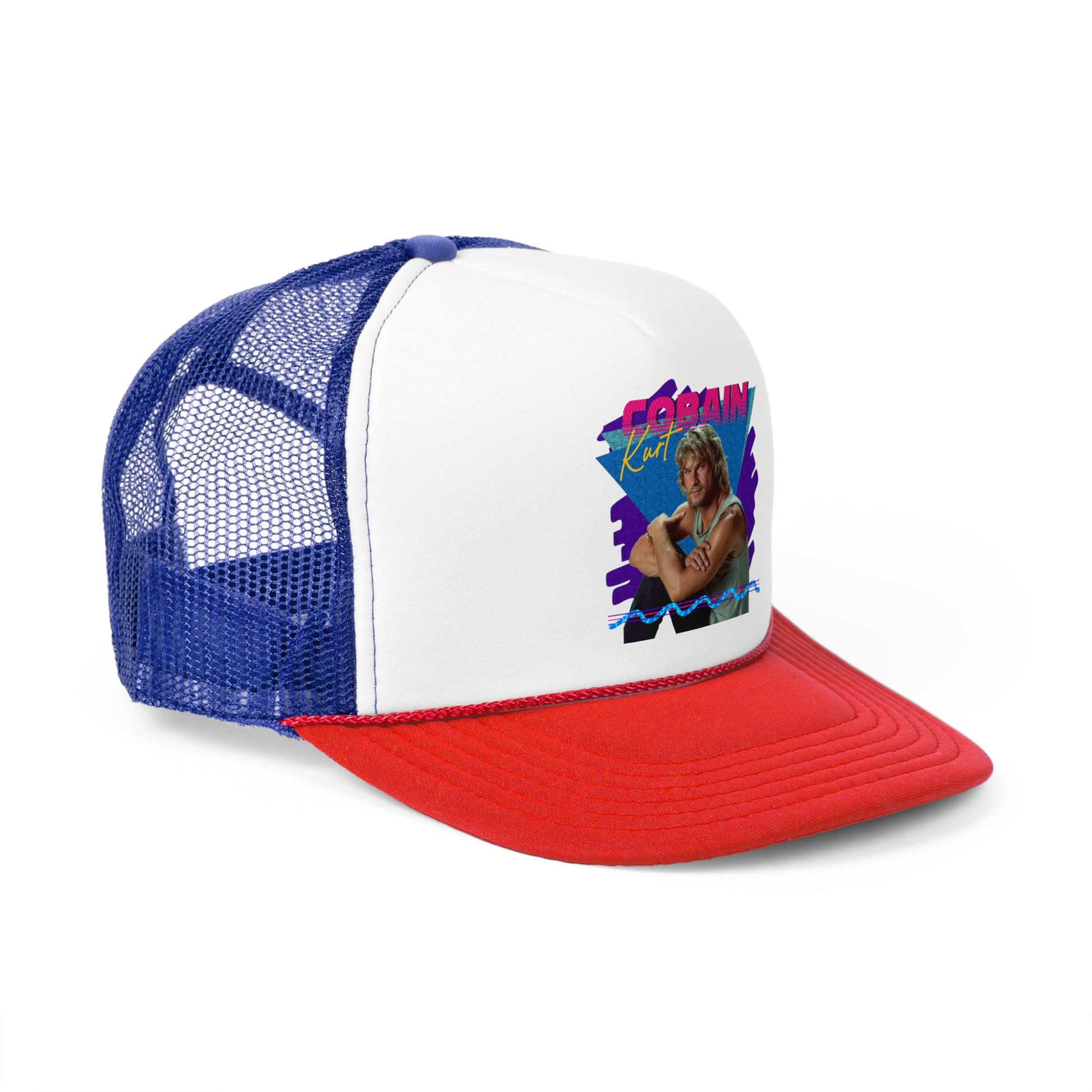 Kurt Cobain - Retro Trucker Cap - Throwback Paradise