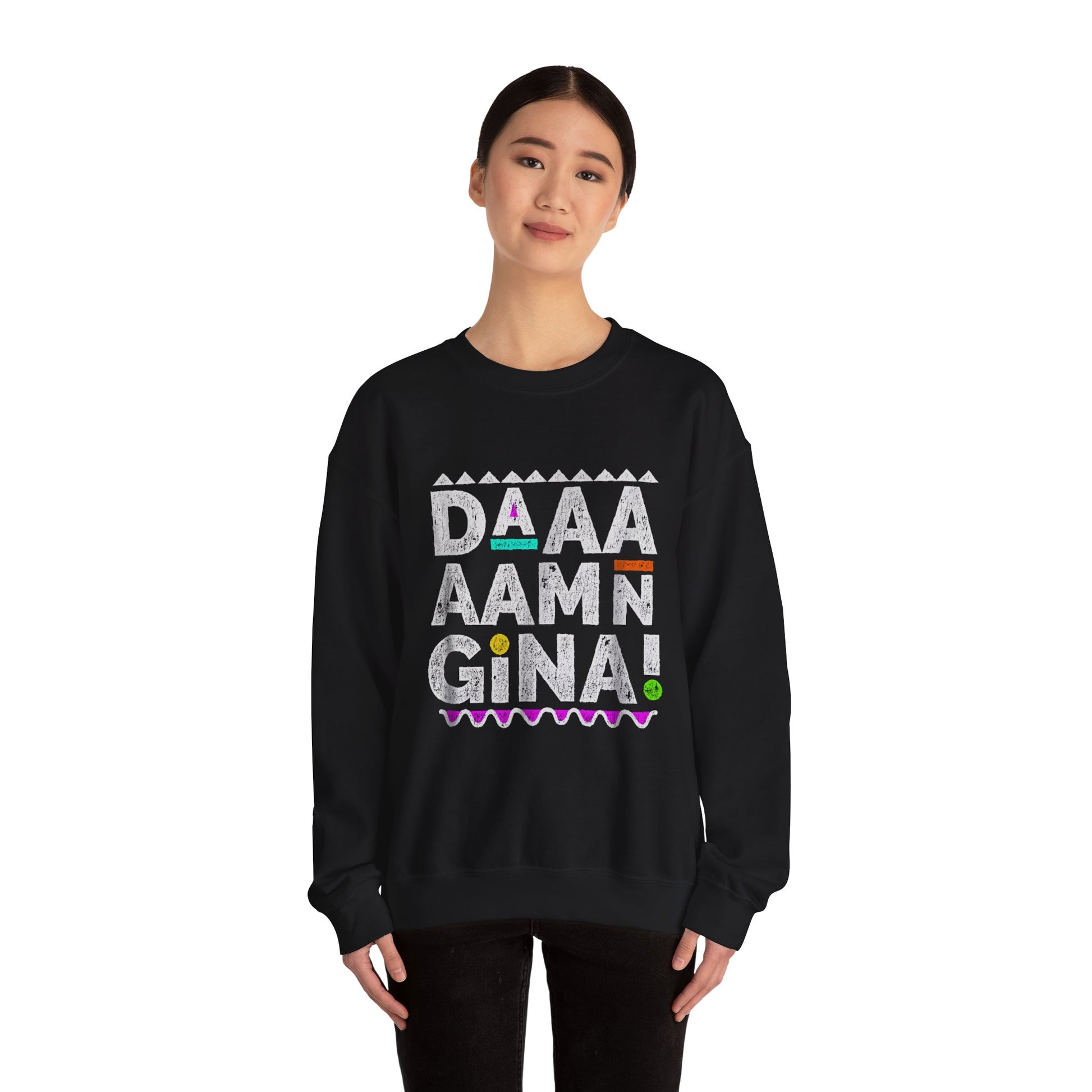 Damn Gina - Sweatshirt - Throwback Paradise