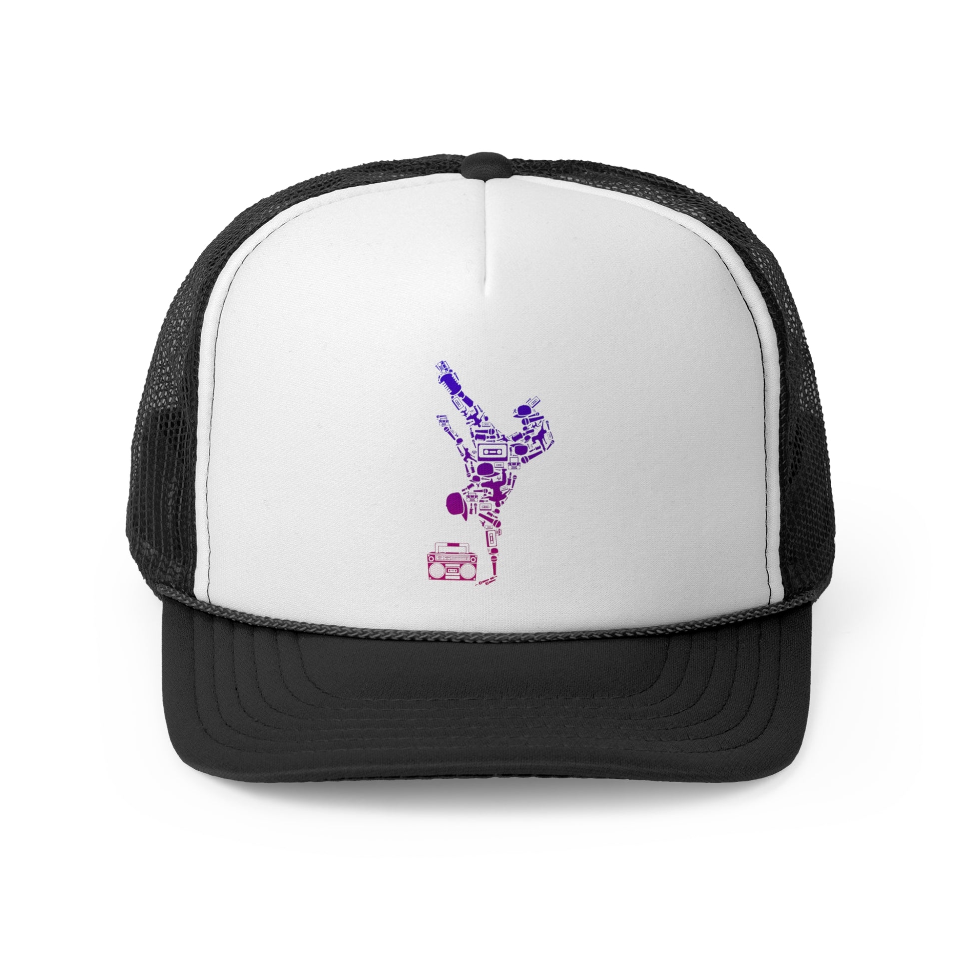 Breakdancing - Retro Trucker Cap - Throwback Paradise