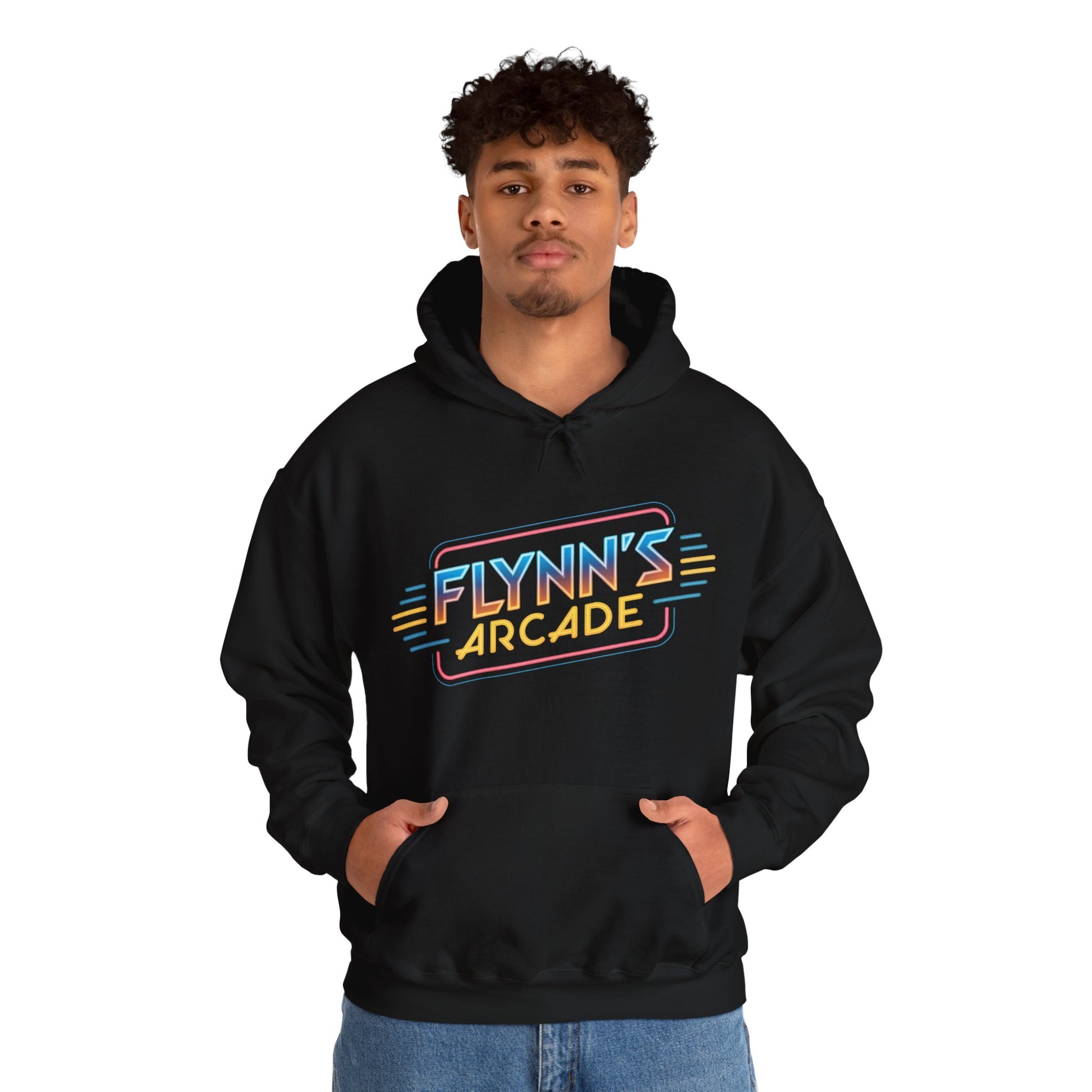 Flynn's Arcade - Hoodie - Throwback Paradise