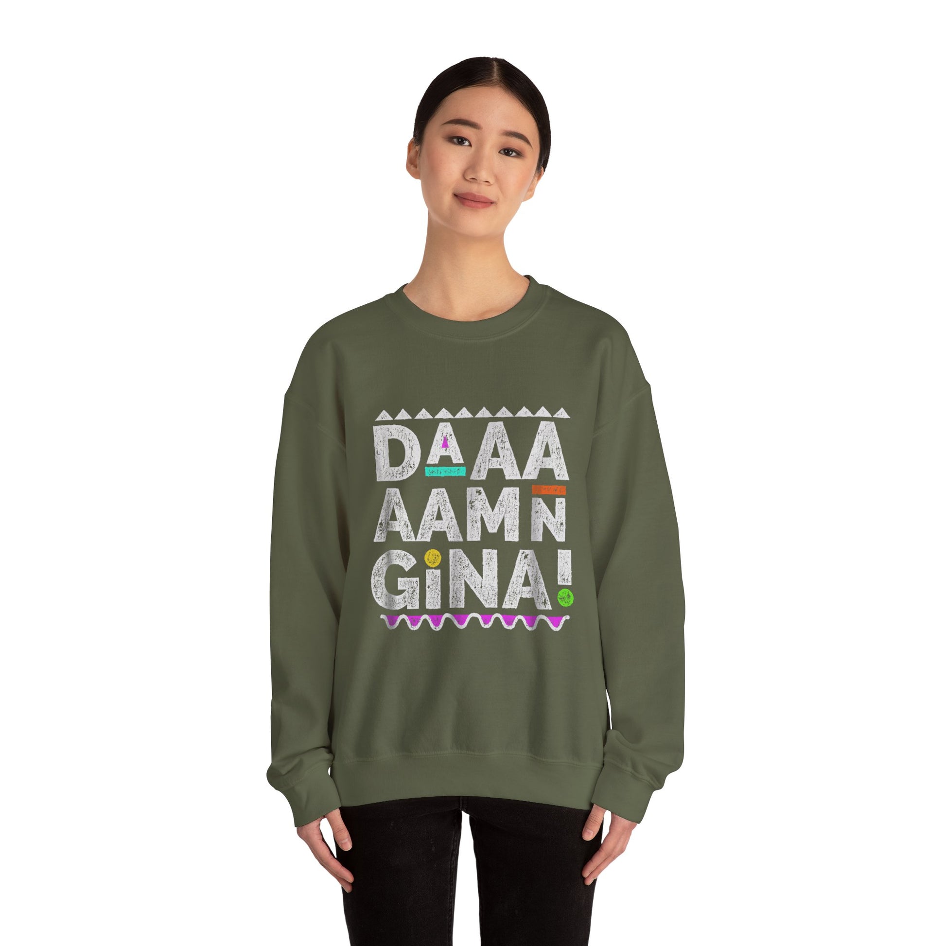 Damn Gina - Sweatshirt - Throwback Paradise