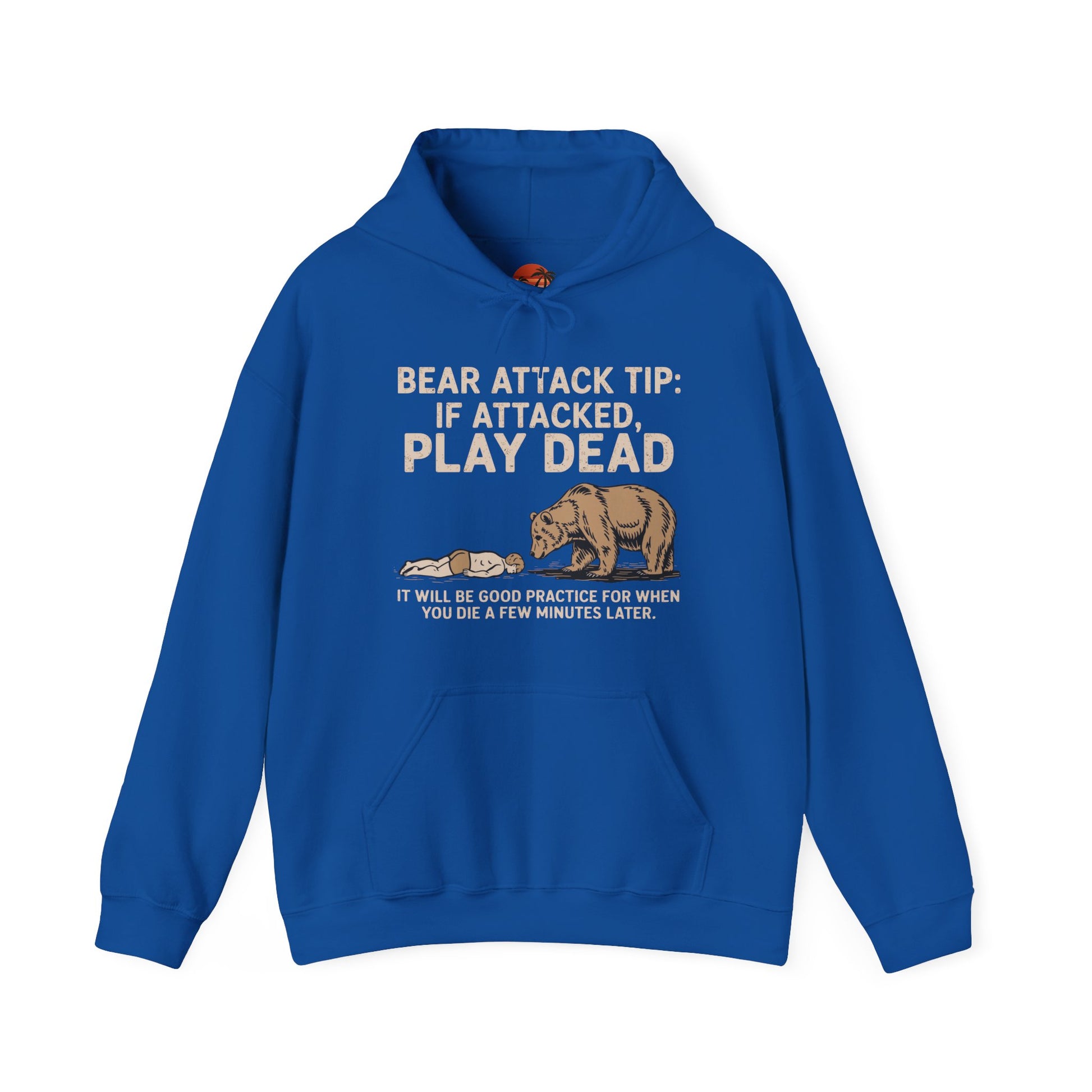 Bear Attack Tip - Hoodie - Throwback Paradise