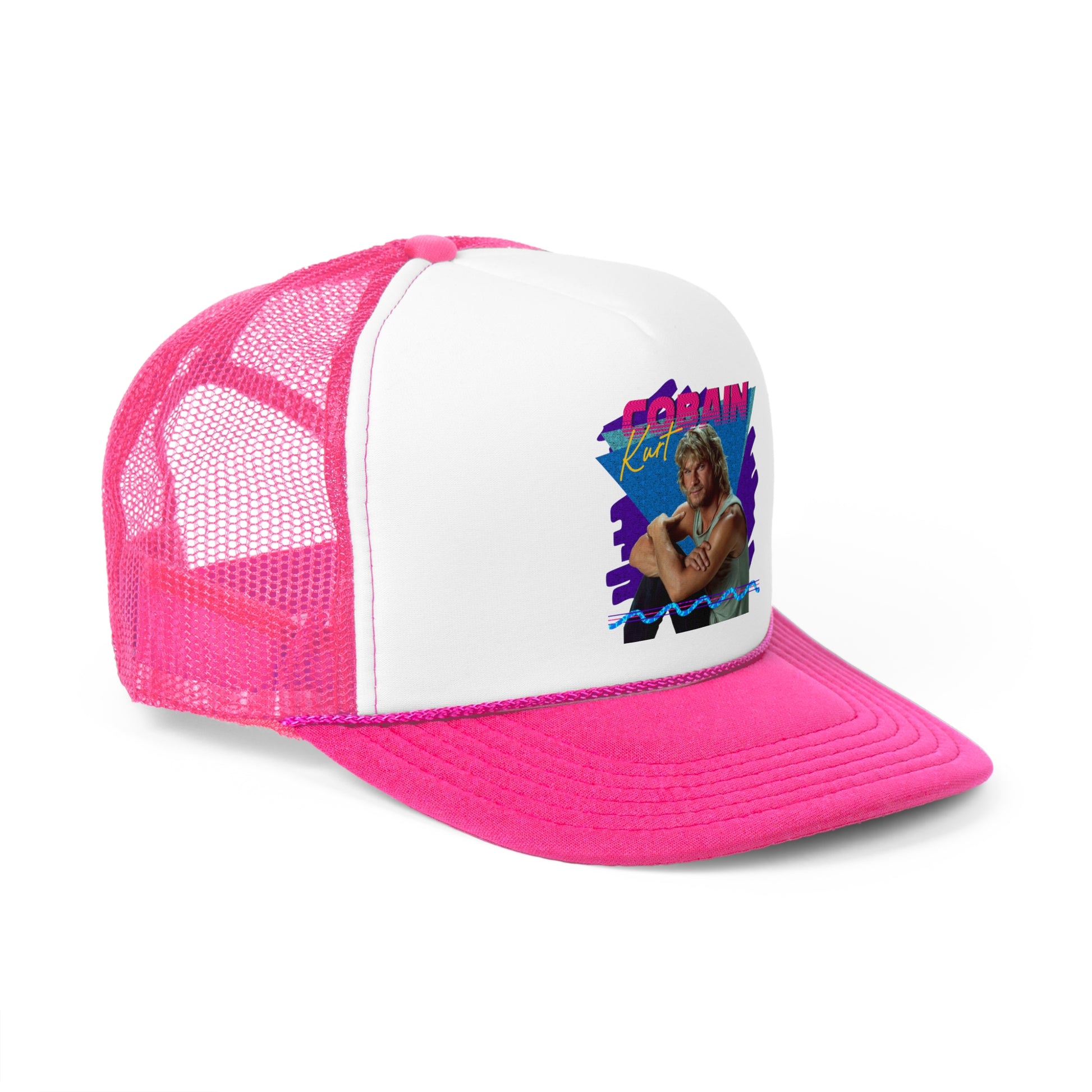 Kurt Cobain - Retro Trucker Cap - Throwback Paradise
