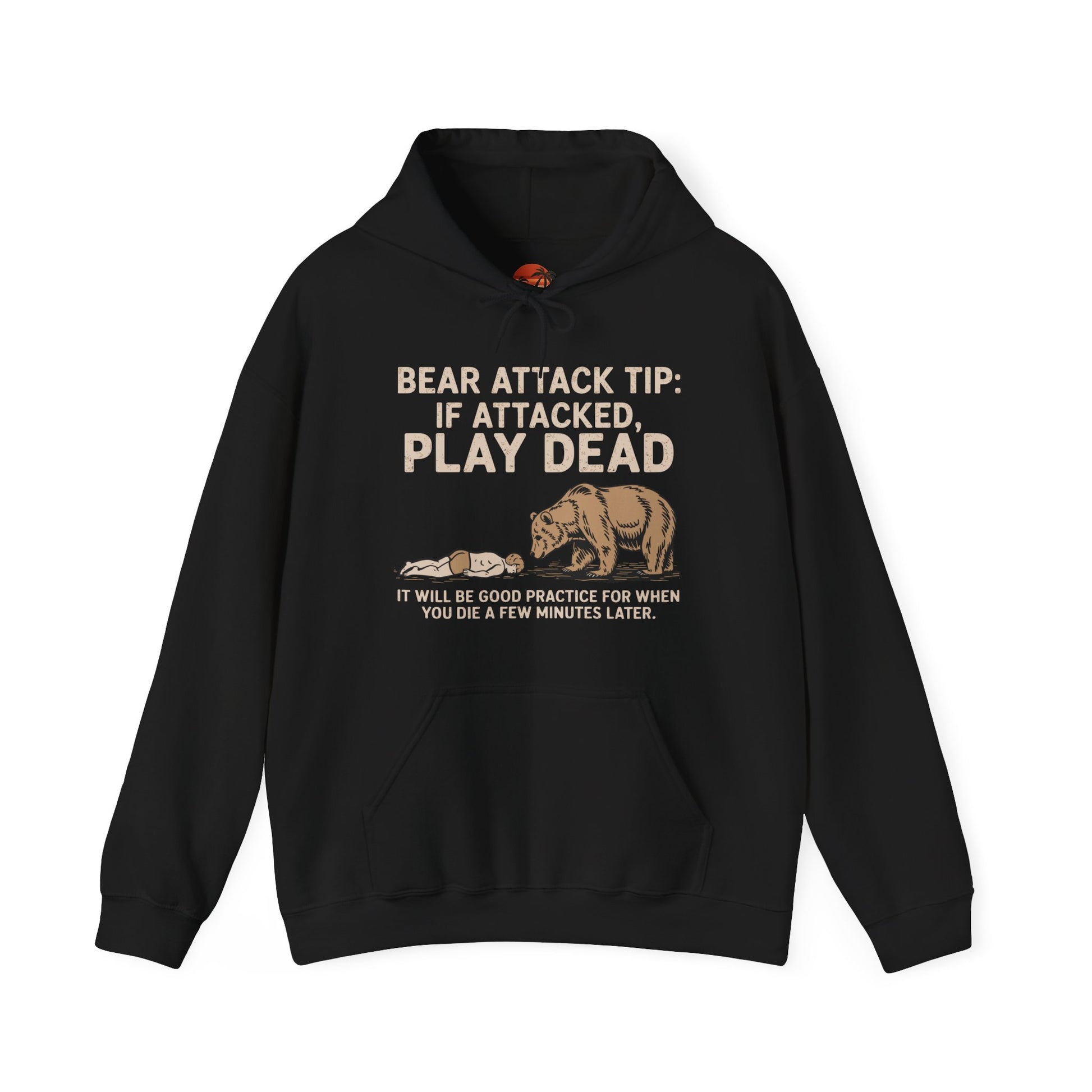 Bear Attack Tip - Hoodie - Throwback Paradise