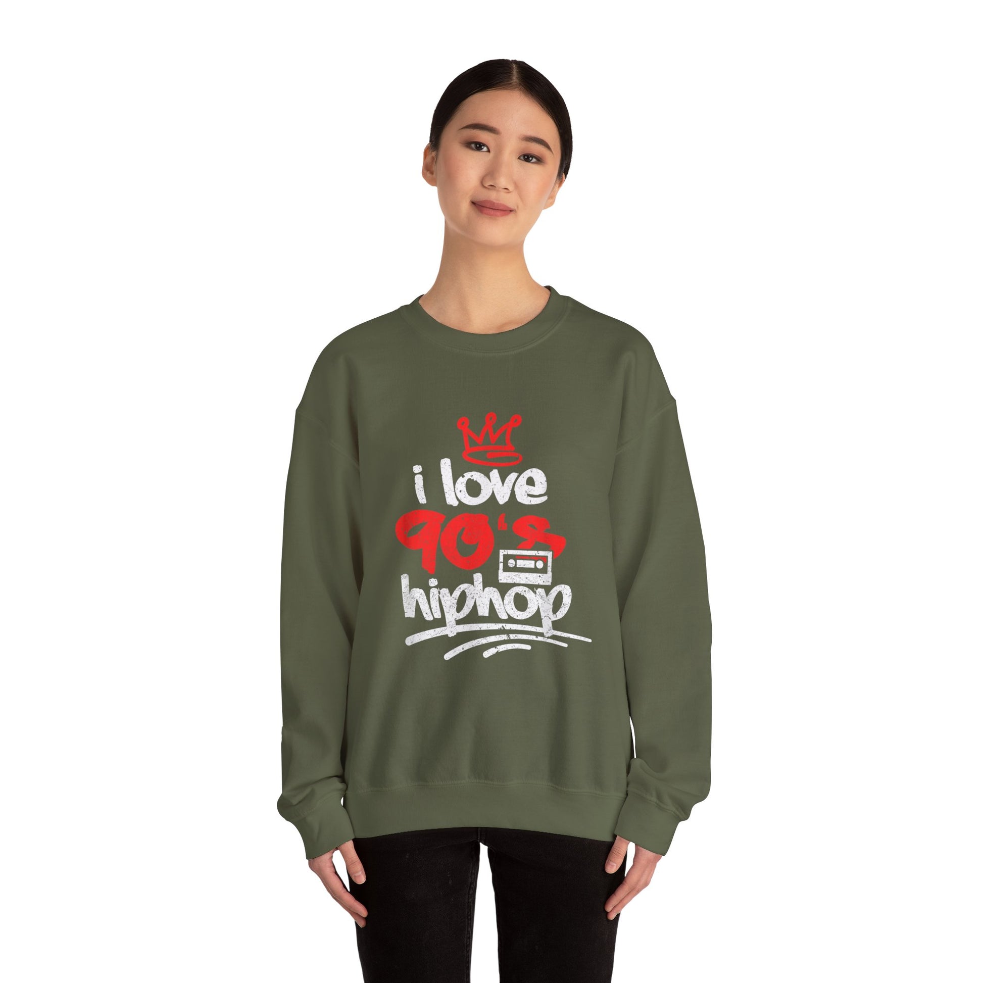 90's Hip Hop - Sweatshirt - Throwback Paradise