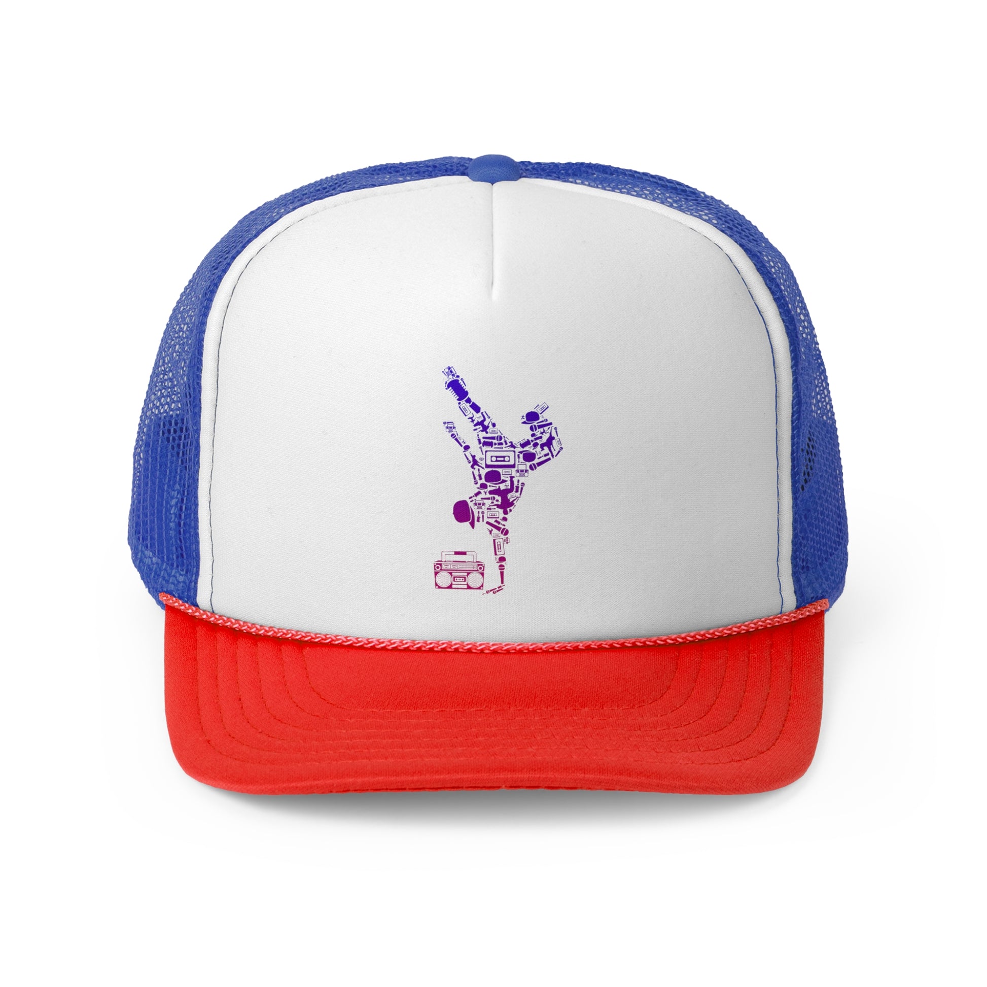 Breakdancing - Retro Trucker Cap - Throwback Paradise