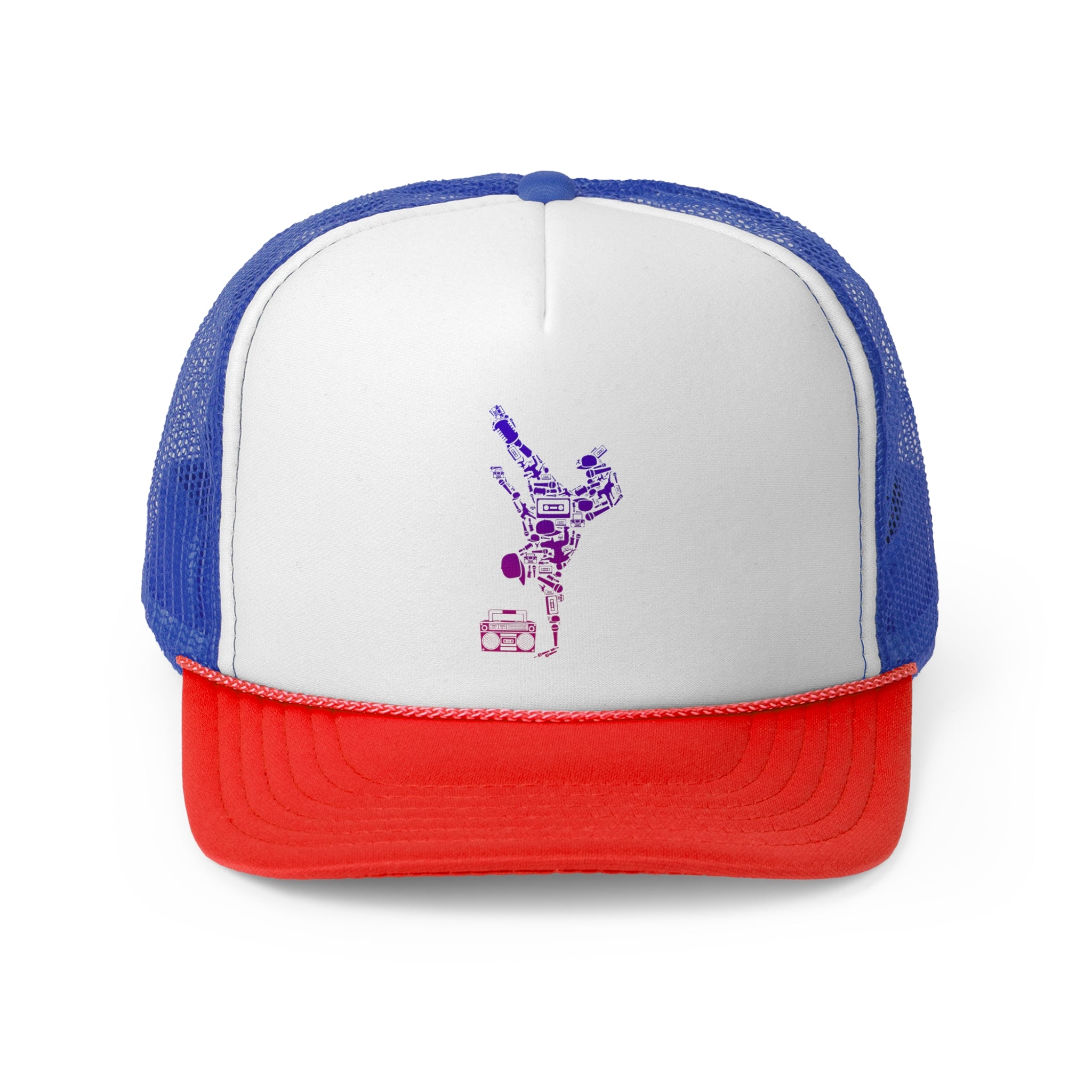 Breakdancing - Retro Trucker Cap - Throwback Paradise