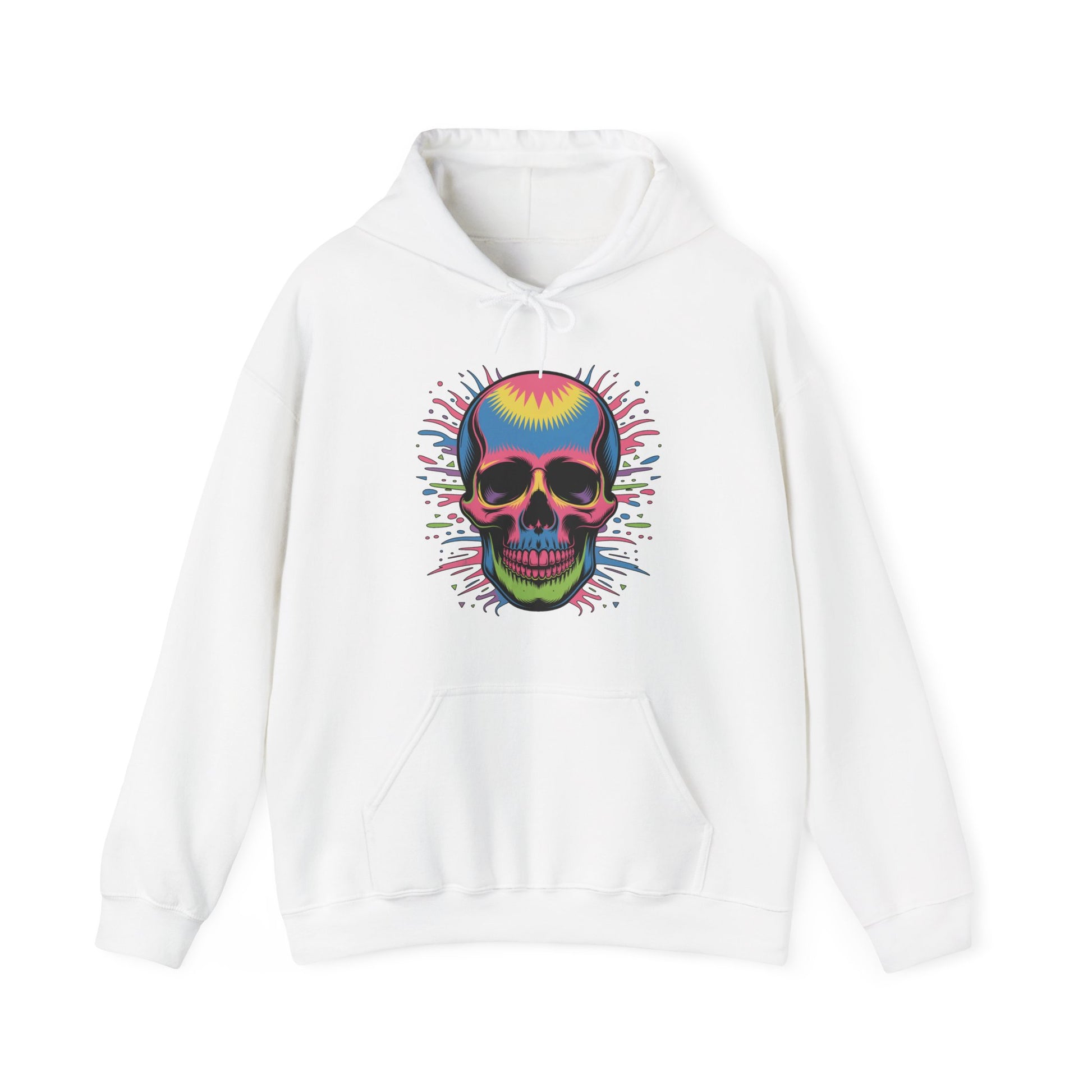 Skull - Hoodie - Throwback Paradise
