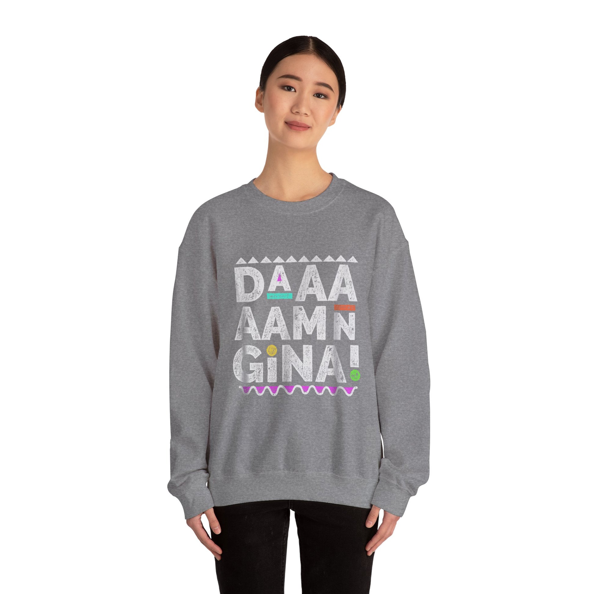 Damn Gina - Sweatshirt - Throwback Paradise