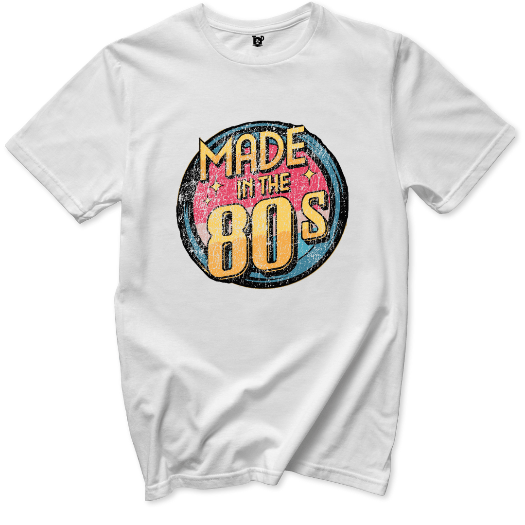 Made in the 80's T-Shirt - Throwback Paradise