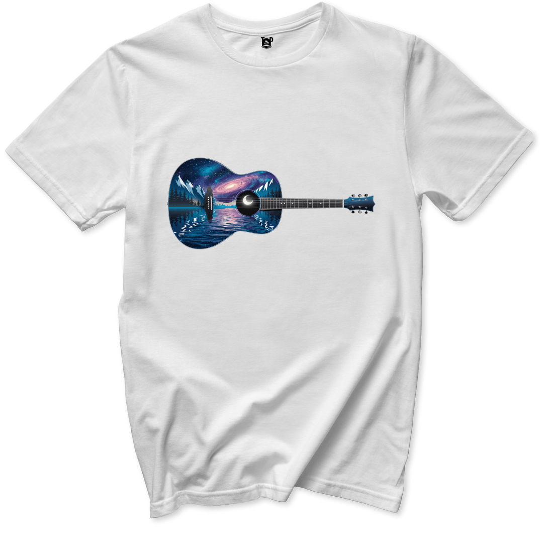 Cosmic Guitar T-Shirt - Throwback Paradise #
