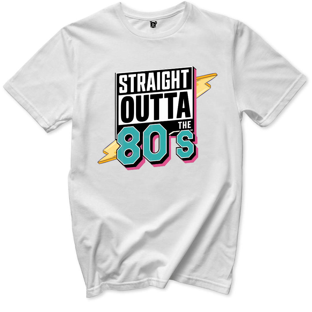 Straight outta the 80's T-Shirt - Throwback Paradise