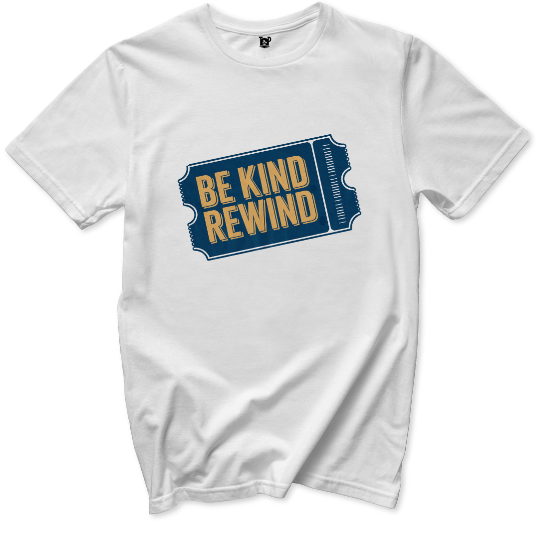 Be Kind Rewind T-Shirt - Throwback Paradise